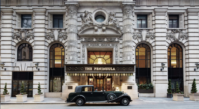 The Peninsula New York, Забронировать Отель Отели Нью-Йорка 5 звезд, рядом с Рокфеллеровский центр, 5*