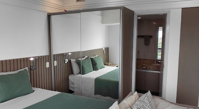 Tropical Executive Suíte Flat 518 Luxo, Book Condo Hotel Apart‑Hotels in Amazonas, Condo Hotel