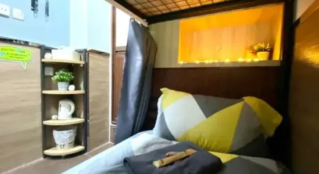 Łóżko w pokoju wieloosobowym (pokoju wieloosobowym żeńskim) Paris Guesthouse