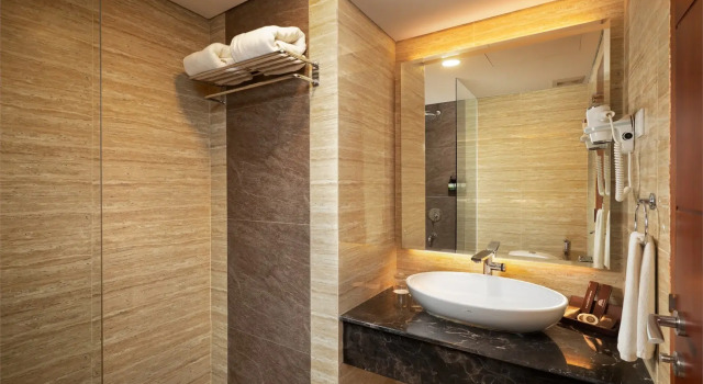 Deluxe værelse Panbil Residence Serviced Apartment