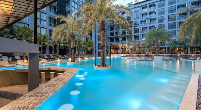 Infinity Sky Pool Walk to BeachC182, Забронировать Отель Камала остров Пхукет