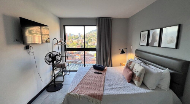 Студия Deluxe Apartamentos Virginia 34 -No contamos con recepción, ingreso autónomo