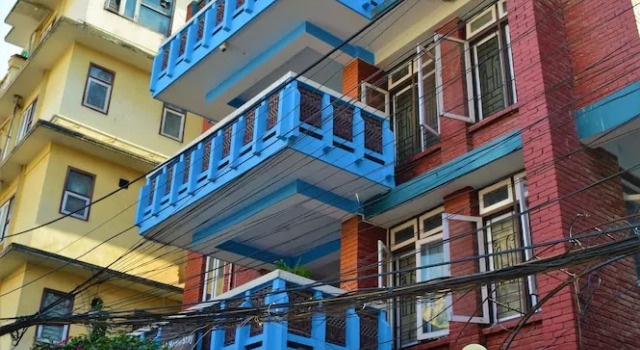 Shanti Apartment 2bhk Thamel 5 min Walk 2nd Floor