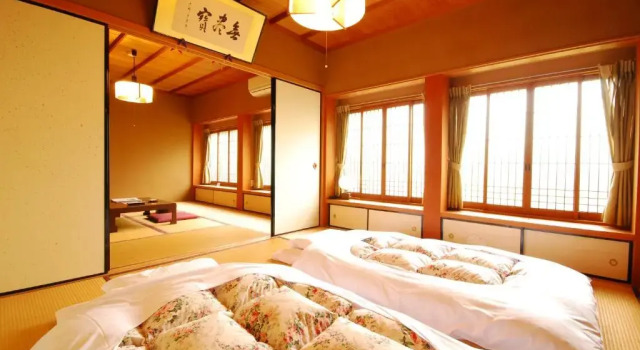 Четырёхместный номер Japanese-Style Standard Koyasan Shukubo Saizenin