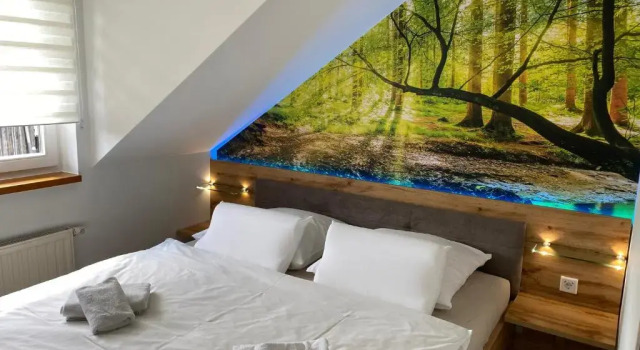 Апартаменты с балконом Hotel Garni Zum Holzfäller