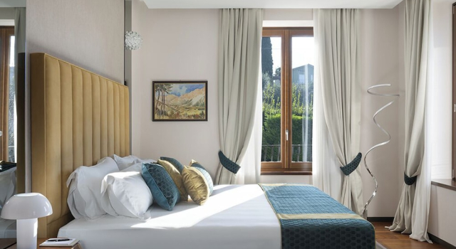 Полулюкс с красивым видом из окна Villa Lario Resort Mandello