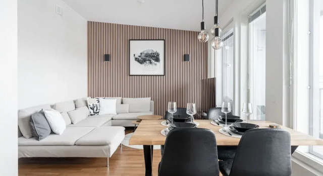 Апартаменты Luxurious 1BR Penthouse with Balcony