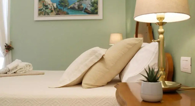 Deluxe dobbelt værelse med altan med havudsigt Estlevante B&B