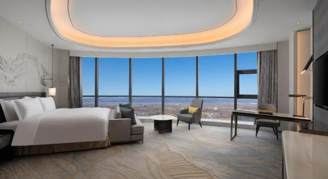 Номер Deluxe Wyndham Grand Shanxi Xiaohe Xincheng