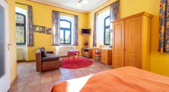 Номер Deluxe B-EATHOUSE Eventhotel & Gasthof zur Post