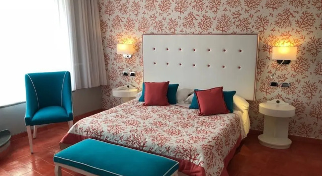 Двухместный номер Superior с видом на море с балконом Hotel Prestige