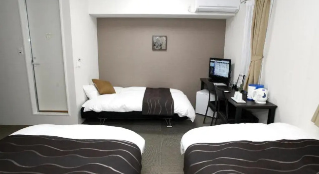 Трёхместный номер Standard Value The Hotel Higashi Matsushima Yamoto