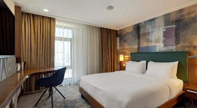 Двухместный номер с видом на город Doubletree by Hilton Van