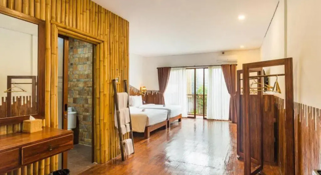 Двухместный номер Deluxe с видом на бассейн Karang Lila Bhuana Ubud
