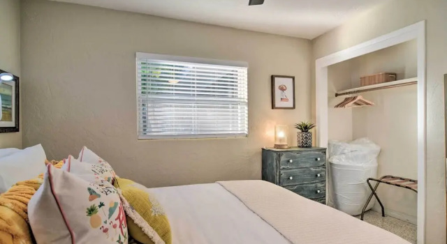 Коттедж Lush Seminole Surf Inn w/ Backyard Fire Pit!