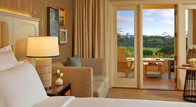 Двухместный люкс Fireside Terrace c 1 комнатой Waldorf Astoria Monarch Beach Resort & Club