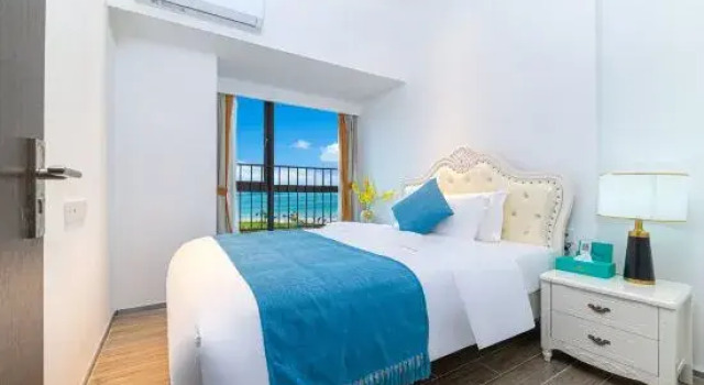 Люкс с 2 комнатами с видом на море Jilaideng International Holiday Apartment (Shanwei Poly Jinluwan Branch)