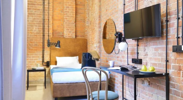 Одноместный номер Deluxe DWÓR UPHAGENA ARCHE Dwór Uphagena Gdańsk