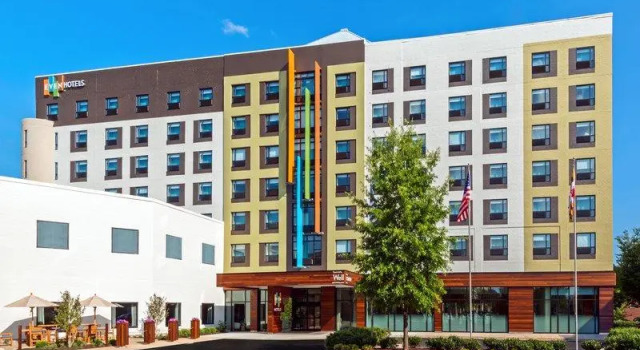 Кровать в общем номере EVEN Hotel Rockville - Washington, DC Area by IHG