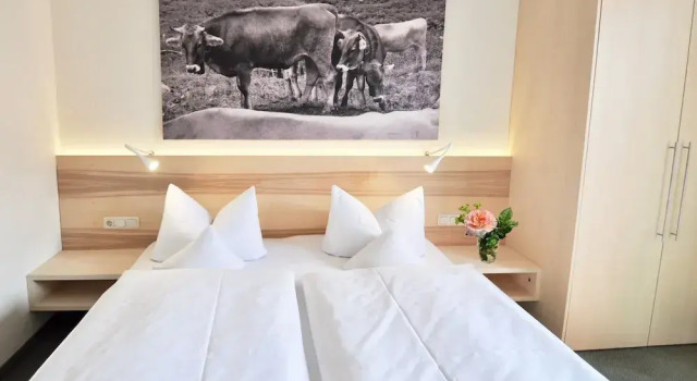 Двухместный номер Standard с балконом и с видом на горы Hotel Sonnenbichl
