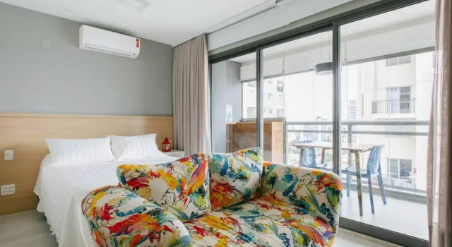 Студия Deluxe Studio Luxo Vila Madalena