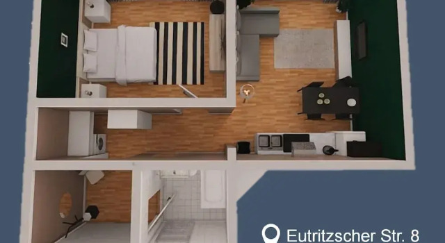 Апартаменты с 2 комнатами Luga Homes - Zoo