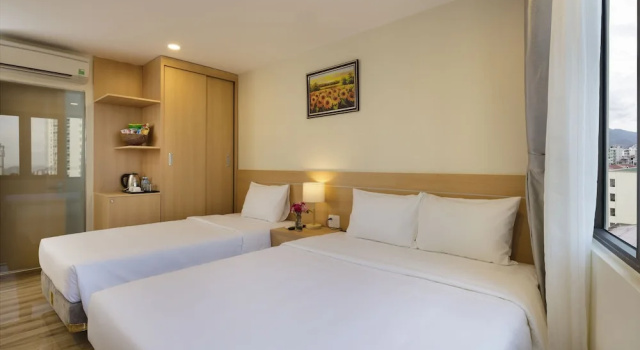 Трёхместный номер Superior с видом на город The Swan Nha Trang Hotel