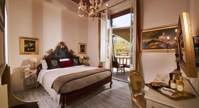 Двухместный номер Deluxe с балконом Villa Tower Inn