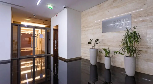 Super Elegant studio apartment-Sparkle tower By SWEET HOMES, Забронировать Апартаменты/квартира СПА-отели Эмирата Дубая, рядом с Станция метро Jumeirah Lake Towers, SPA-услуги