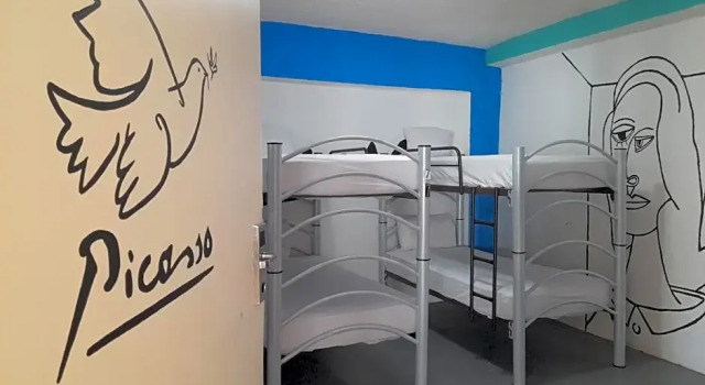 Кровать в общем номере Nirvana Hotel - Cancun Hotel Zone