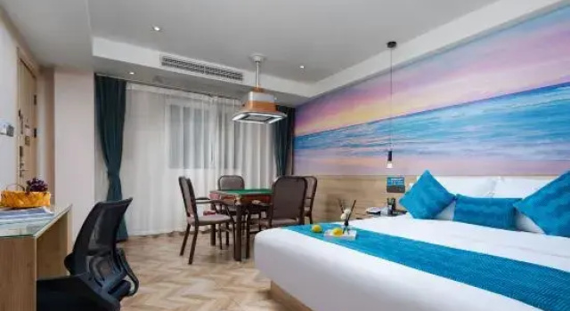 Двухместный люкс Business Nature Wake Spring Hotel (Shuyang Cangzhou Wenfeng Park Branch)