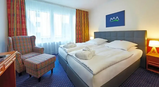 Двухместный номер Standard с видом на сад Waldhotel Bärenstein