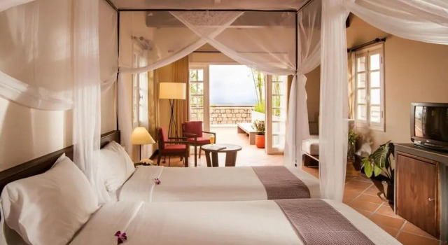 Victoria Nui Sam Lodge, Rezervovat Hotel Hotely v An Giang s bazénem, Bazén