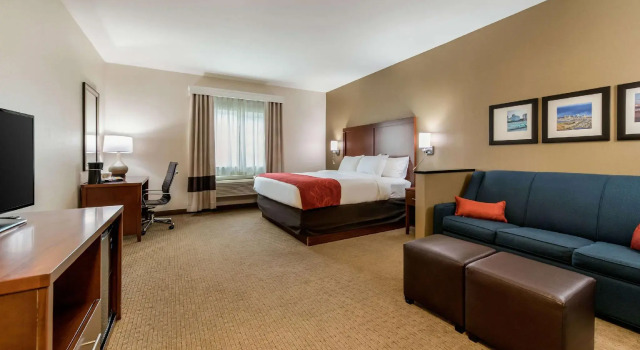 Люкс c 1 комнатой Comfort Suites Atlantic City North
