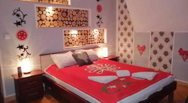 Апартаменты Deluxe с балконом и с видом на горы Willa Czajka - Widokowe Apartamenty