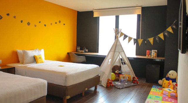 Standard famille chambre Yellow Bee Tangerang