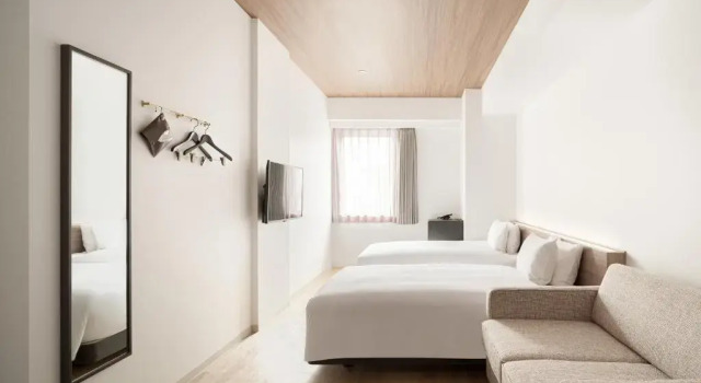 Трёхместный номер Universal Nest Hotel Hiroshima Ekimae