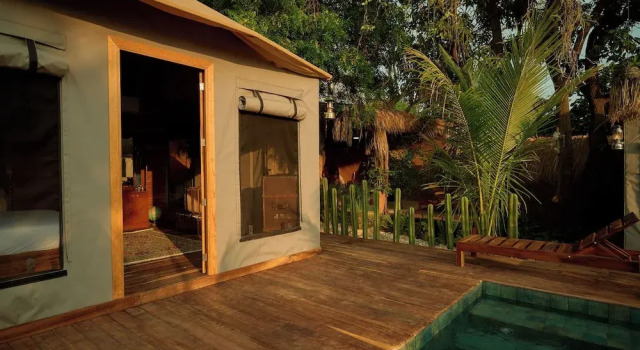 Тент Punta Mozambique - Glamping de lujo con AC