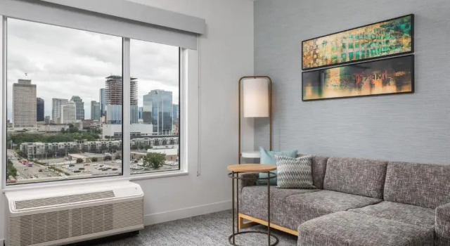 Студия с видом на город TownePlace Suites by Marriott Nashville Midtown