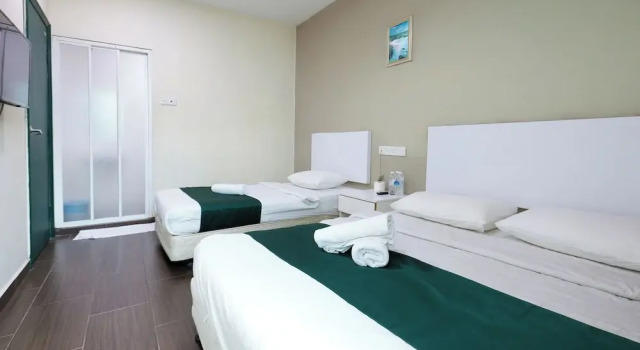 Трёхместный номер Standard с видом на город Fast Hotel Sri Gombak Near Batu Caves