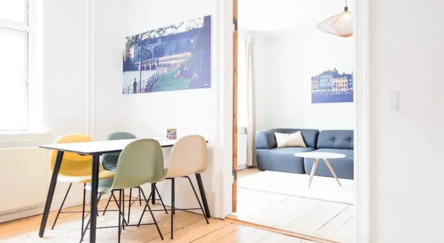 Апартаменты Spacious and Cool 1-bed in Gadekvarteret