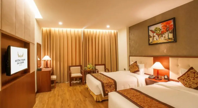 Двухместный номер Deluxe Muong Thanh Luxury Bac Giang Hotel