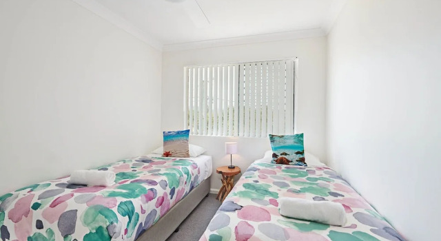 Апартаменты с 2 комнатами с балконом и с видом на бассейн Cabarita Beachfront Apartments