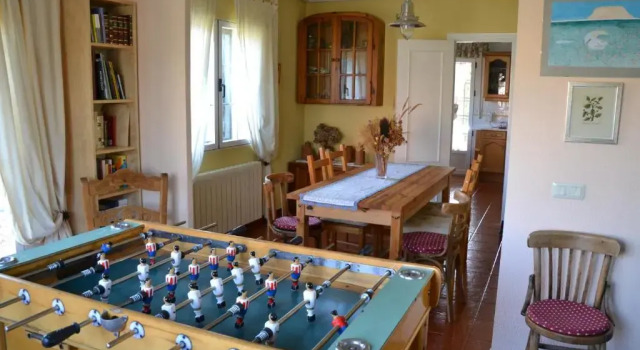 Casa Rural El Trepador Azul Futbolín Barbacoa 8 personas