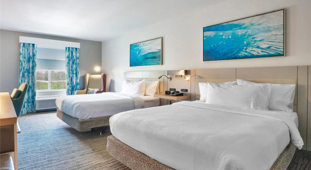 Четырёхместный номер Standard Hilton Garden Inn Jacksonville Airport