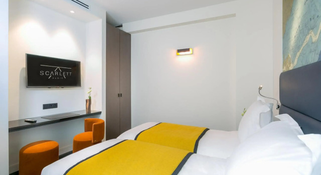 Hotel Scarlett, Забронировать Отель Отели Парижа 3 звезды, 3*