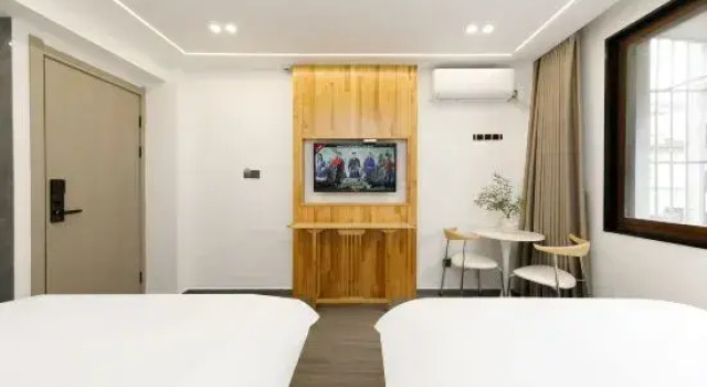 Люкс Premier с 4 комнатами Putuo Mountain Yuanman Shanshe Buddha-Worshipping Boutique Homestay