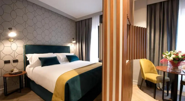 Двухместный номер Deluxe ALTIDO Lovely Studio w/Balcony near Duomo
