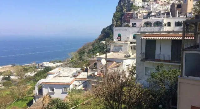 Habitación triple Estándar con balcón y con vista al mar Da Giorgio