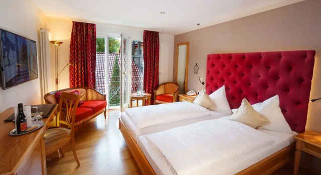 Двухместный номер Comfort с балконом Hotel Rebstock Durbach